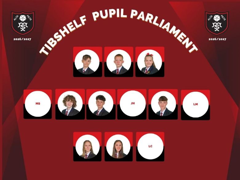 The student pupil parliament team.